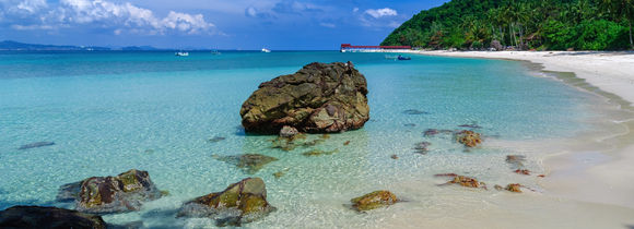 A beach at Pulau Kapas, Terengganu, Malaysia