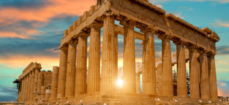 Parthenon in Athens, Geece